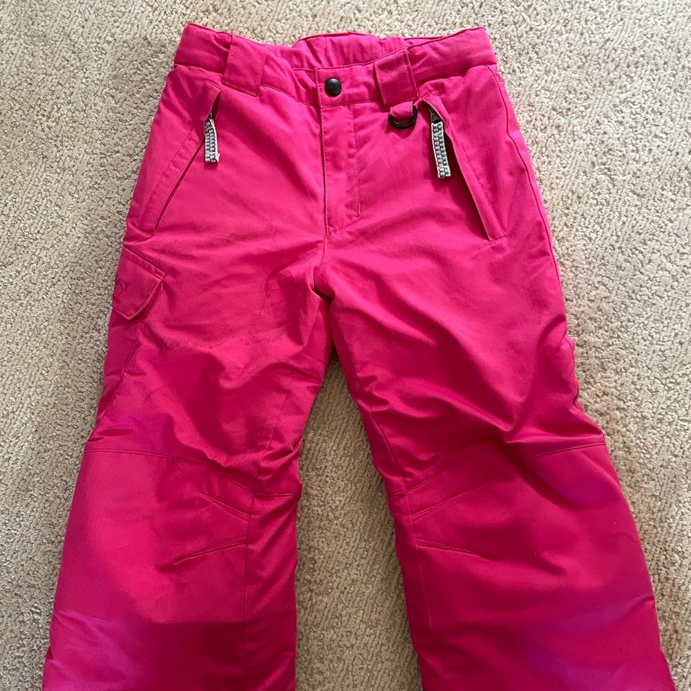Girls size 5 snow pants